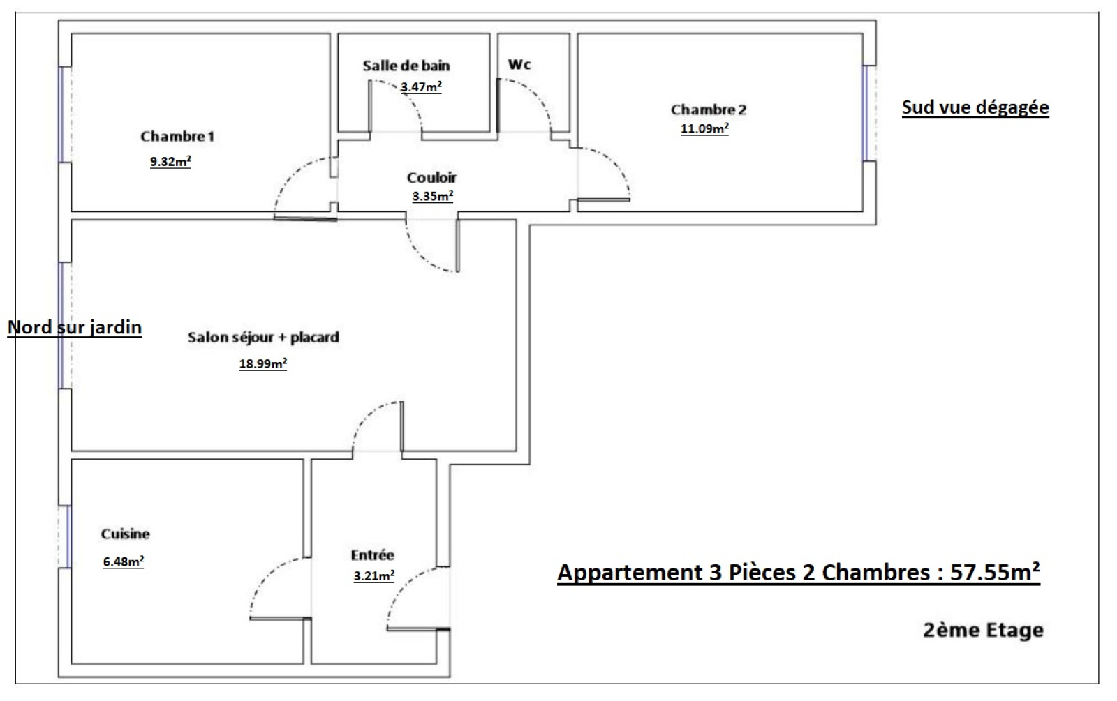 Image_11, Appartement, Gentilly, ref :V10002511